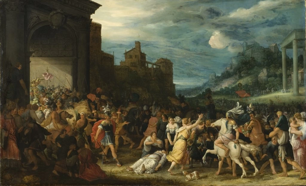 Gli Orazi entrano a Roma - Nationalmuseum, Stoccolma